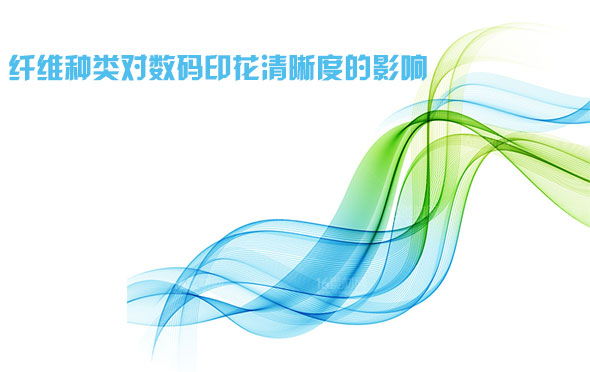 纖維種類對(dui)數碼印花清(qing)晰度的影響(xiǎng)